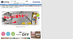 Desktop Screenshot of kanpe.co.jp